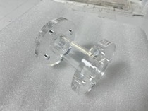 亚克力透明精密法兰轴套定制加工